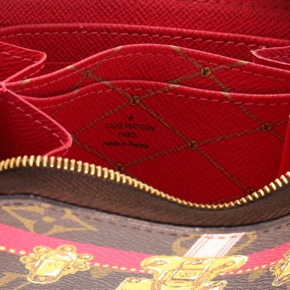 Louis Vuitton Zippy Coin Purse Limited Edition Summer Trunks Monogram Canvas - Picture 6 of 7